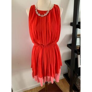 Jessica Simpson dress red size small